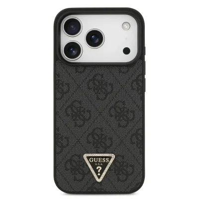 Guess Iphone 17 Pro Magsafe Leather Case - Luxury And Elegant Design